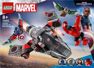 LEGO Super Heroes Captain America mot Red Hulk 76292