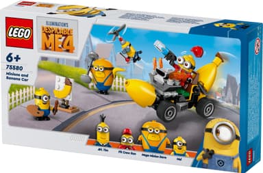 LEGO Despicable Me Minioner och bananbil 75580