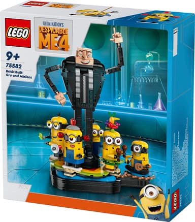 LEGO Despicable Me Klossbyggd Gru med minioner 75582