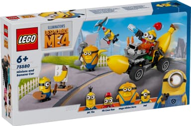 LEGO Despicable Me Minioner och bananbil 75580