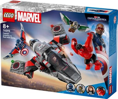LEGO Super Heroes Captain America mot Red Hulk 76292