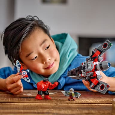 LEGO Super Heroes Captain America mot Red Hulk 76292