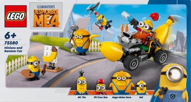 LEGO Despicable Me Minioner och bananbil 75580