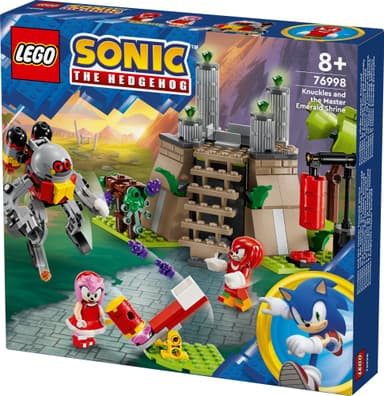 LEGO Sonic the Hedgehog Knuckles och Master Emerald-helgedomen 76998