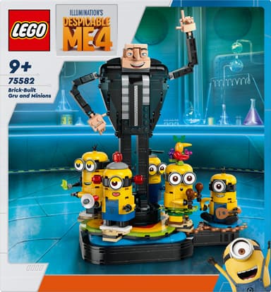 LEGO Despicable Me Klossbyggd Gru med minioner 75582