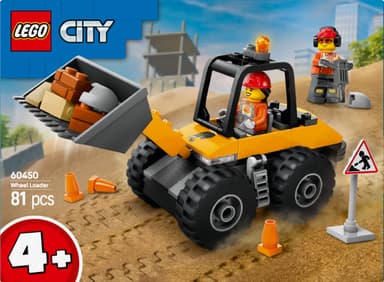 LEGO City Gul hjullastare 60450