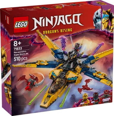 LEGO Ninjago Ras och Arins superstormplan 71833