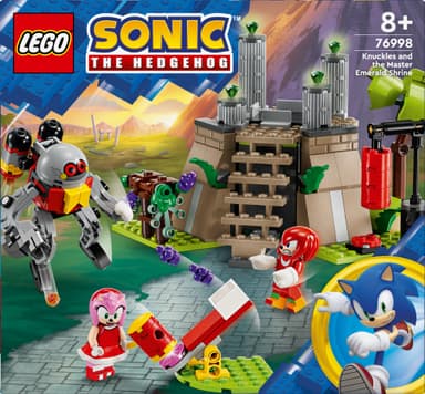 LEGO Sonic the Hedgehog Knuckles och Master Emerald-helgedomen 76998