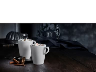 Pillivuyt Eden Mug Dia 8 cm 27 cl White
