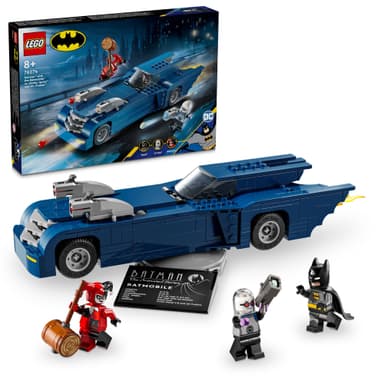 LEGO DC Batman Batman med Batmobile mot Harley Quinn och Mr. Freeze 76274