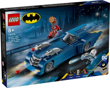 LEGO DC Batman Batman med Batmobile mot Harley Quinn och Mr. Freeze 76274
