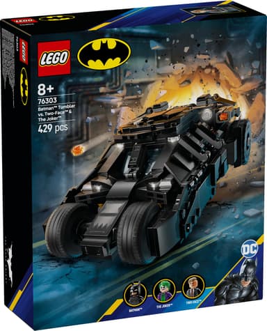 LEGO DC Batman Batmans Tumbler mot Two-Face & Jokern 76303