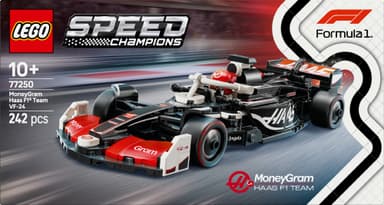 LEGO Speed Champions MoneyGram Haas F1 Team VF-24 racerbil 77250