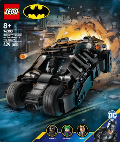 LEGO DC Batman Batmans Tumbler mot Two-Face & Jokern 76303