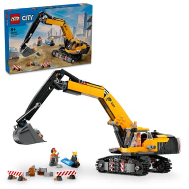 LEGO City Gul grävmaskin 60420