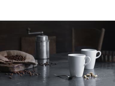 Pillivuyt Eden Mug Dia 8 cm 27 cl White