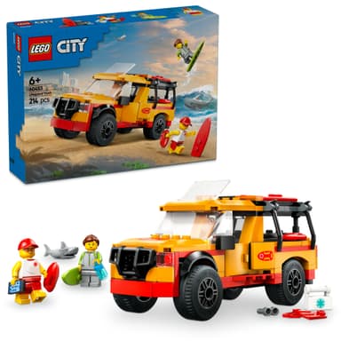 LEGO City Strandräddning med livräddarbil 60453