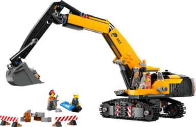 LEGO City Gul grävmaskin 60420