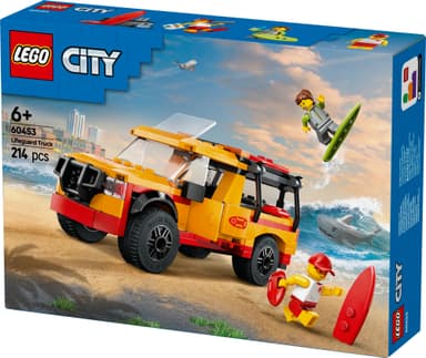 LEGO City Strandräddning med livräddarbil 60453