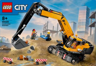 LEGO City Gul grävmaskin 60420