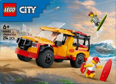 LEGO City Strandräddning med livräddarbil 60453