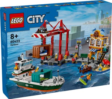 LEGO City Kusthamn med lastfartyg 60422