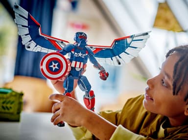 LEGO Super Heroes Byggfigur – Nya Captain America 76296