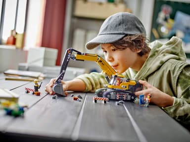 LEGO City Gul grävmaskin 60420