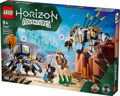 LEGO Horizon Aloy och Varl mot Sköldkryp och Sågtand 77037