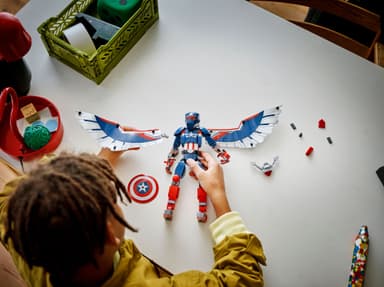 LEGO Super Heroes Byggfigur – Nya Captain America 76296