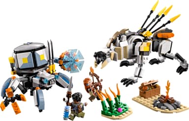 LEGO Horizon Aloy och Varl mot Sköldkryp och Sågtand 77037