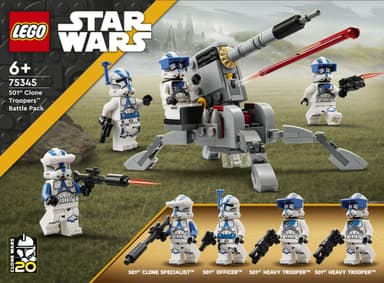 LEGO Star Wars 501st Clone Troopers Battle Pack 75345