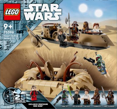 LEGO Star Wars Desert Skiff & Sarlacc Pit 75396
