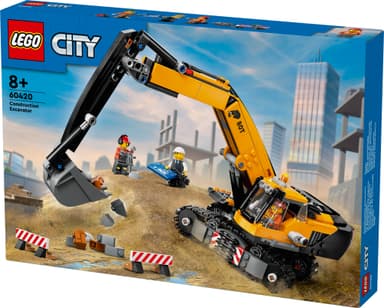 LEGO City Gul grävmaskin 60420