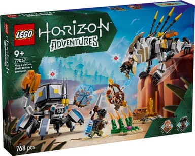 LEGO Horizon Aloy och Varl mot Sköldkryp och Sågtand 77037