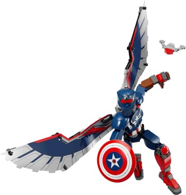 LEGO Super Heroes Byggfigur – Nya Captain America 76296