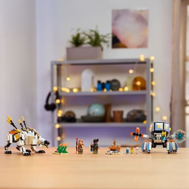 LEGO Horizon Aloy och Varl mot Sköldkryp och Sågtand 77037