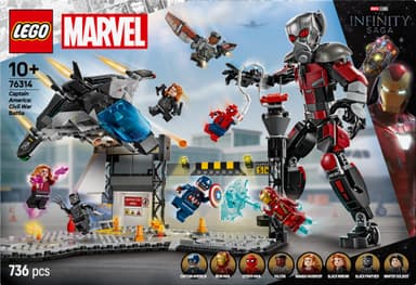 LEGO Super Heroes Captain America: Civil War actionstrid 76314