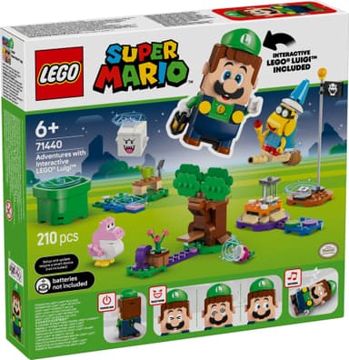 LEGO Super Mario Äventyr med interaktiva LEGO Luigi 71440