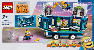 LEGO Despicable Me Minionernas musikpartybuss 75581