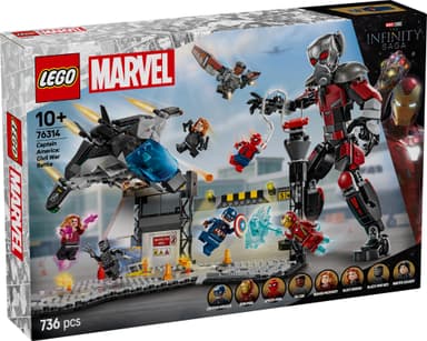 LEGO Super Heroes Captain America: Civil War actionstrid 76314