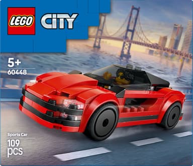 LEGO City Röd sportbil 60448