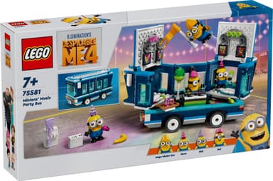 LEGO Despicable Me Minionernas musikpartybuss 75581