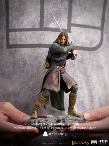 Iron Studios The Lord Of The Rings actionfigur (Aragorn)
