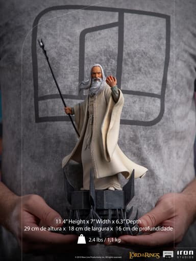 Iron Studios The Lord Of The Rings actionfigur (Saruman)