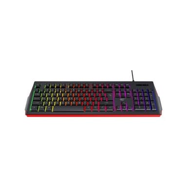 Havit gamingtangentbord med RGB-belysning och multimediafunktioner - Svart