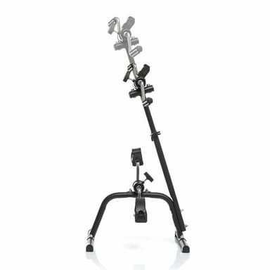 Dubbel pedaltränare för armar och ben med justerbar höjd och motstånd
