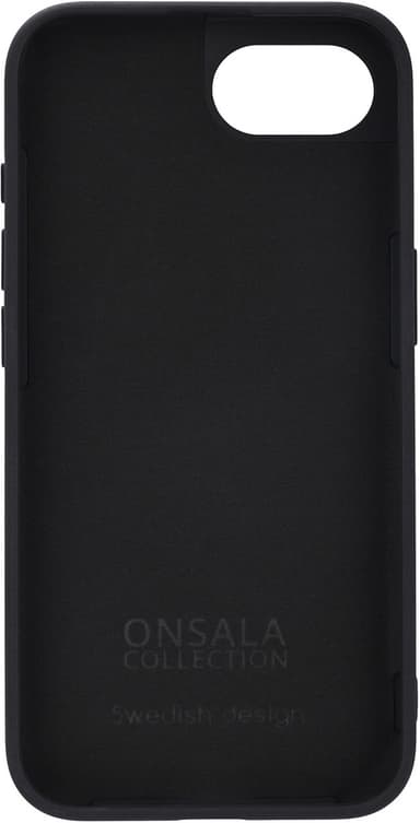 Onsala iPhone 16E Silicone fodral (svart)