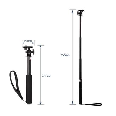 Selfie stick med kamerafäste