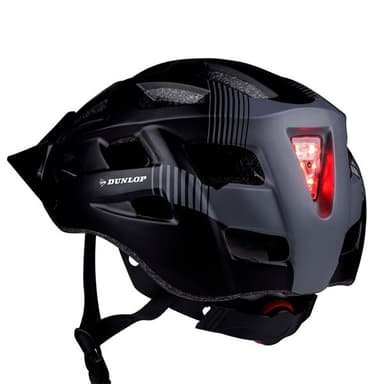 Dunlop Cykelhjälm med LED 58-61cm